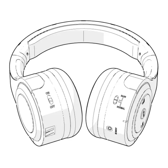 User Manuals: nedis HPRF310BK Wireless RF Headphones