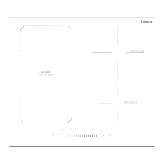 Karinear KNI-603S1 Induction Cooktop Manuals