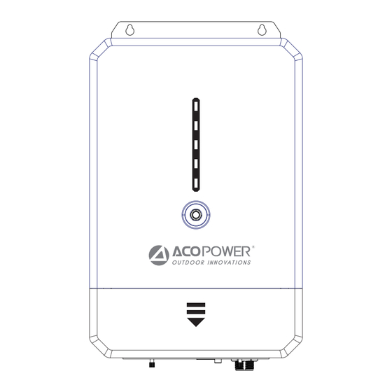 ACOPOWER SGR-MP30011-2 User Manual