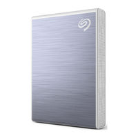 Seagate One Touch SSD User Manual