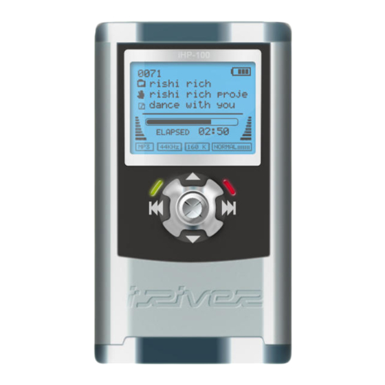 IRiver iHP-100 Series Instruction Manual