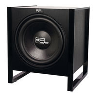 REL Acoustics T3 Owner's Manual