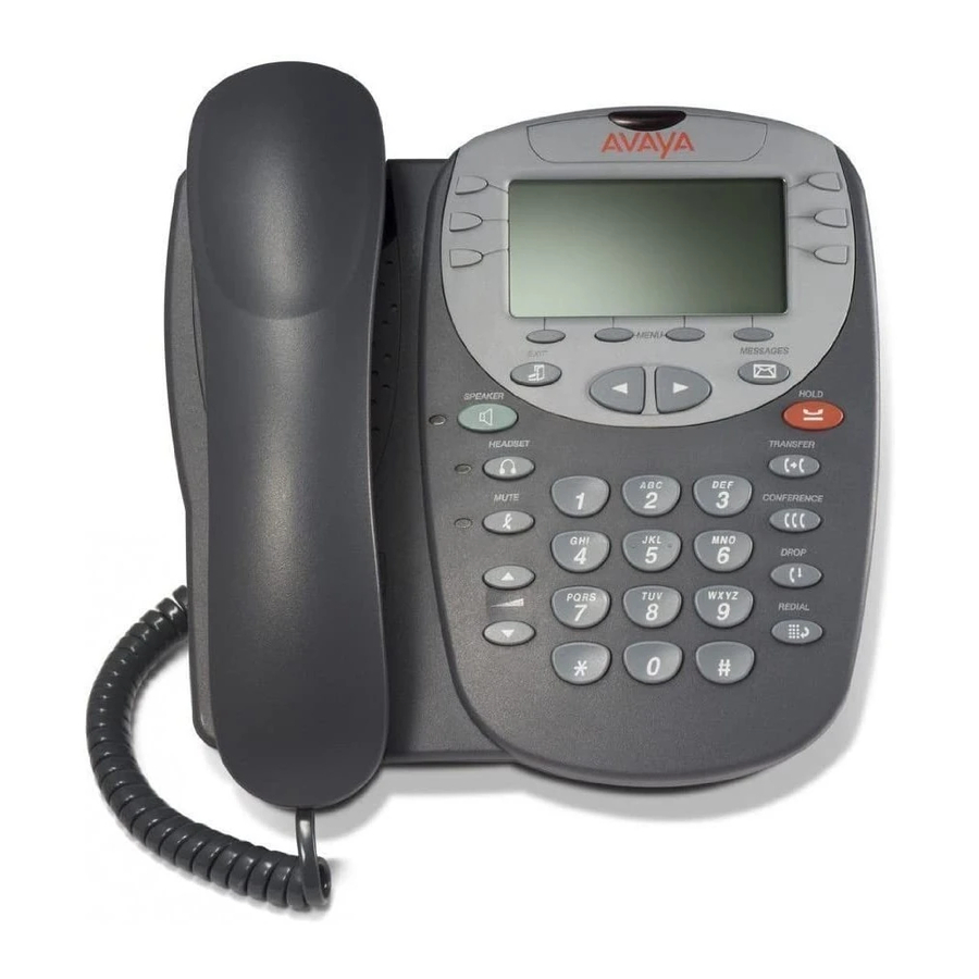 Avaya 5410 User Manual