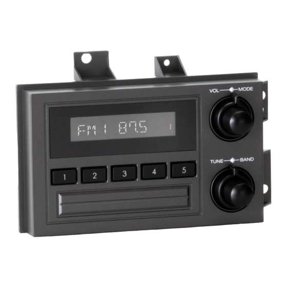 RetroSound Santa Cruz Quick Start Up Manual