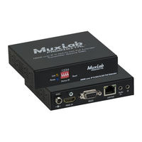 Muxlab 500762-TX Quick Installation Manual