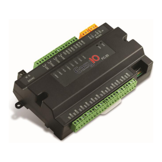 EasyIO FC Series Firmware Upgrade User Manual