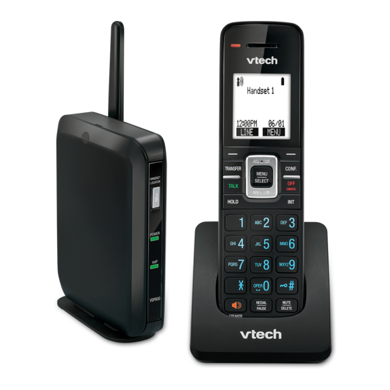 VTech VSP600 Administrator And Provisioning Manual