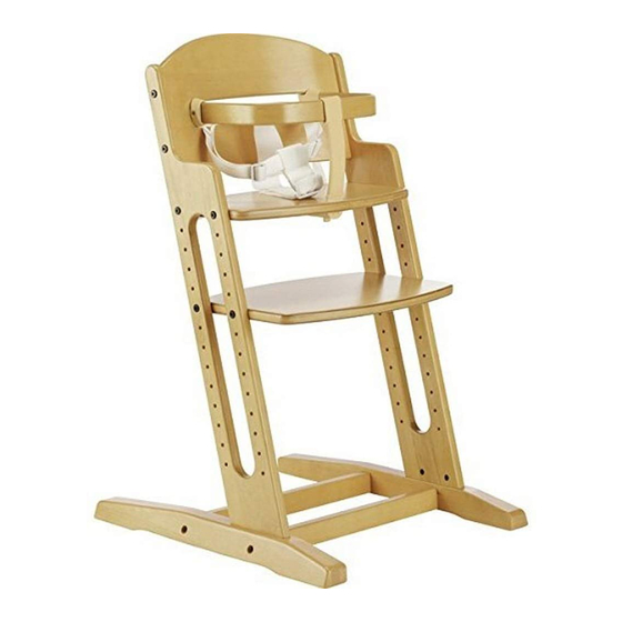 babyDan DanChair Manual