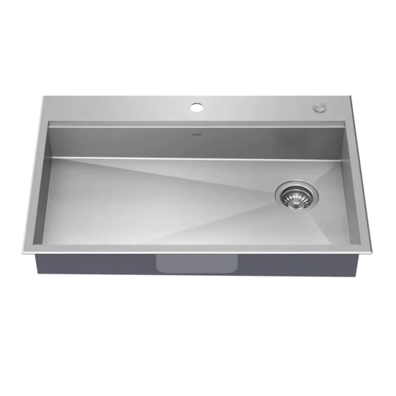 Kraus Kore Workstation KWT310-33/18 Installation Manual