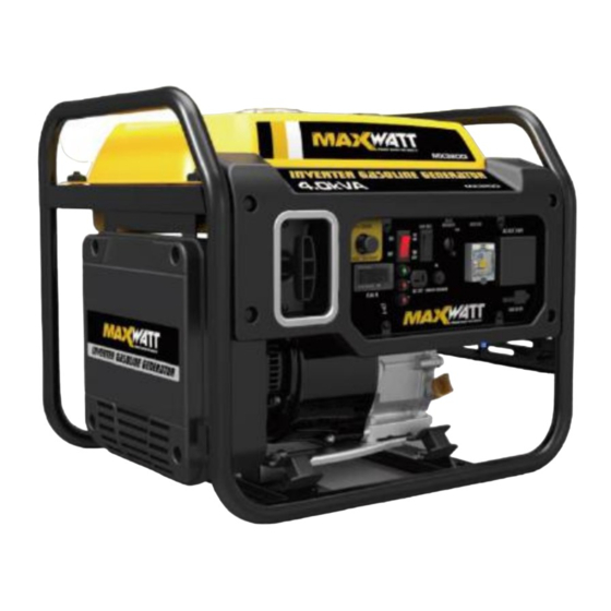 maxwatt MX3200i Operator's Manual