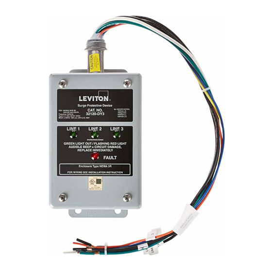 Leviton 32120-DY3 Installation Instructions