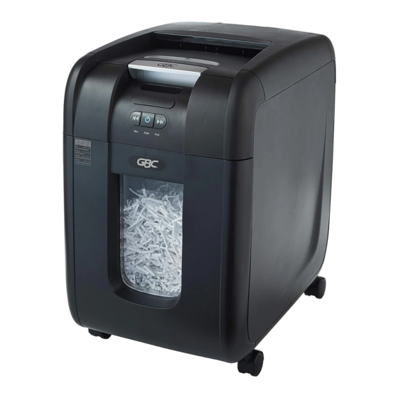 Swingline STACK-AND-SHRED 230XL Instruction Manual