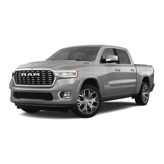 RAM 1500 2025 Manuals