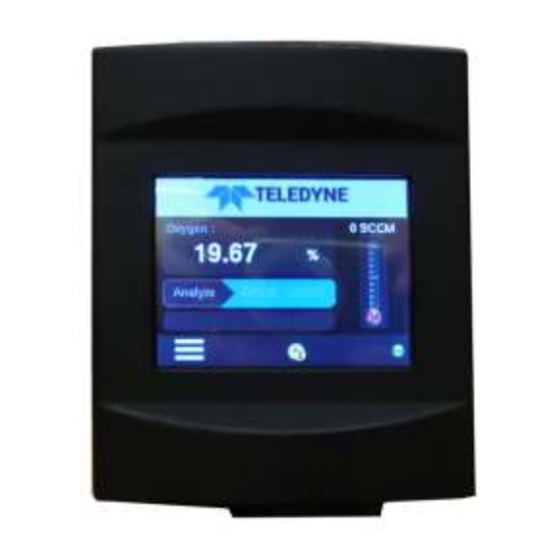 Teledyne Analytical Instruments 3000RS-T Operating Instructions Manual