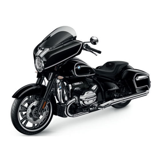 BMW Motorrad R 18 B 2021 Rider's Manual