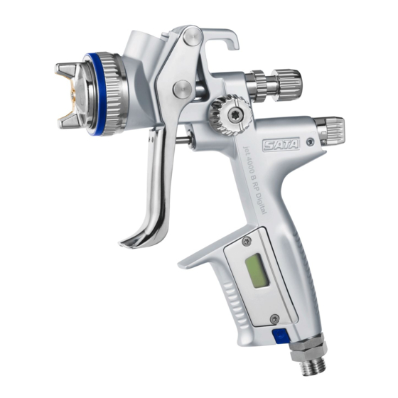 SATA Jet 4000 B Operating Instructions Manual