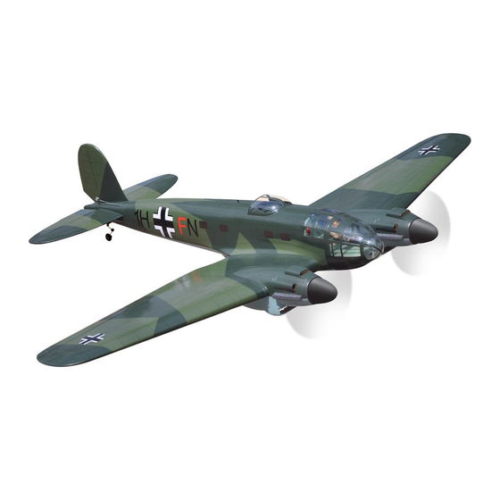Black Horse Model HEINKEL HE 111 Instruction Manual