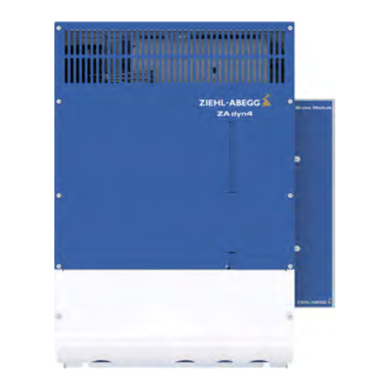 ZIEHL-ABEGG Brake Module Operating Instructions Manual