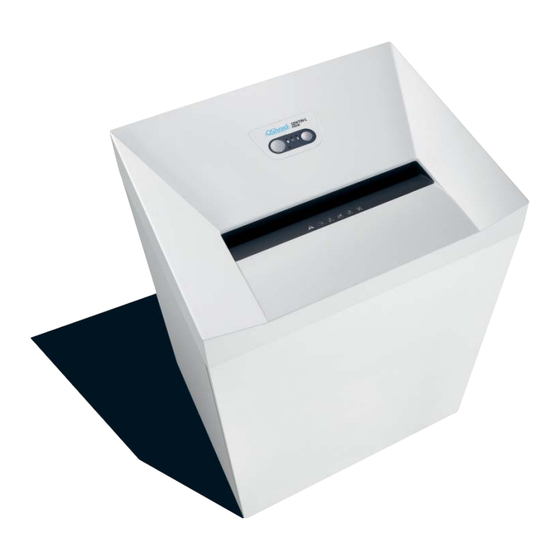 QShred SENTIN-L PROW Operating Instructions Manual