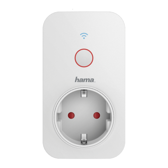 Hama 00176533 WiFi Power Socket Manuals