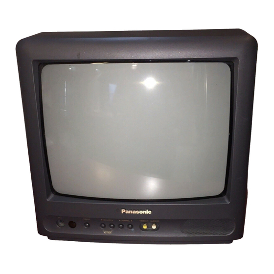 Panasonic CT-13R17B Owner's Manual