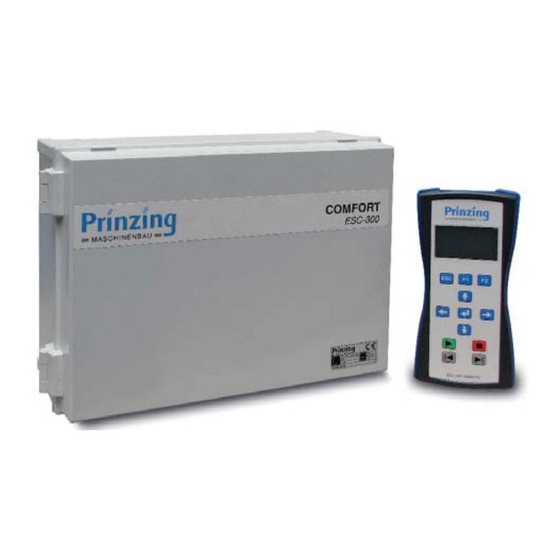 Prinzing ESC300 Operating	 Instruction