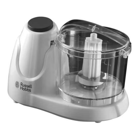 Russell Hobbs 25980 Quick Start Manual