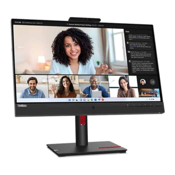 Lenovo ThinkVision T24mv-30 Manual