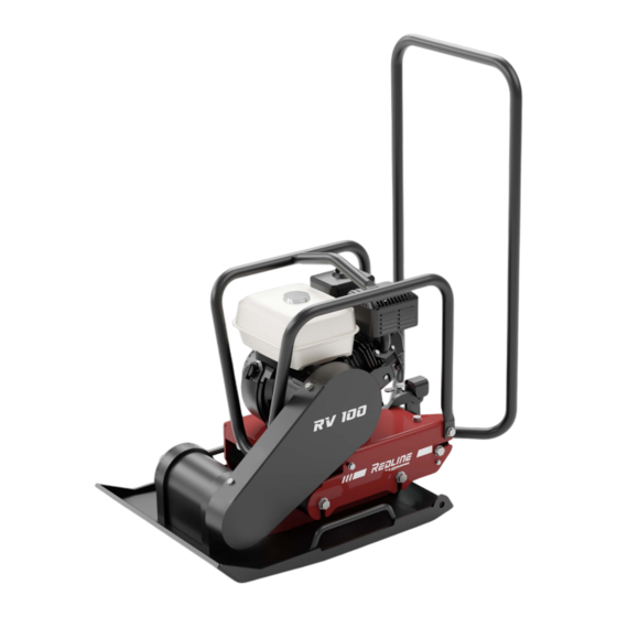 Dynapac REDLINE RV100 Instruction Manual