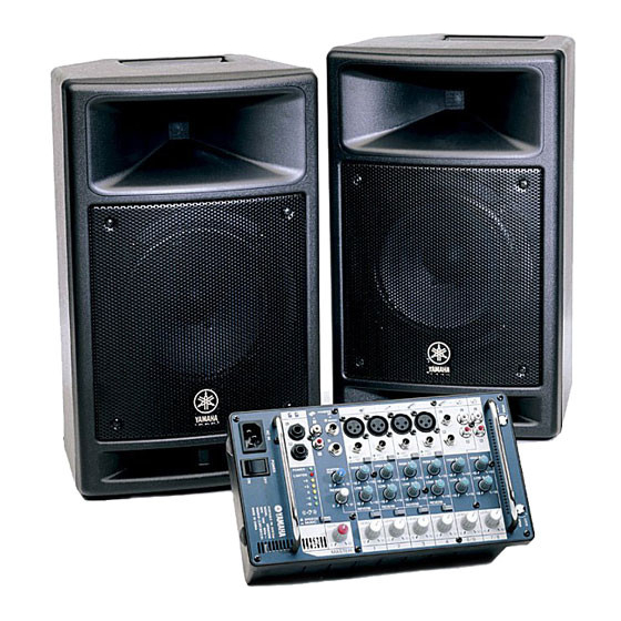 Yamaha Stagepas 300 Owner's Manual