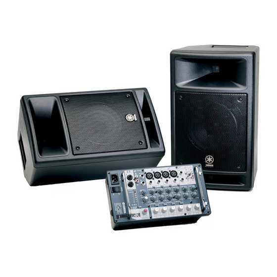 Yamaha STAGEPAS 300 Owner's Manual