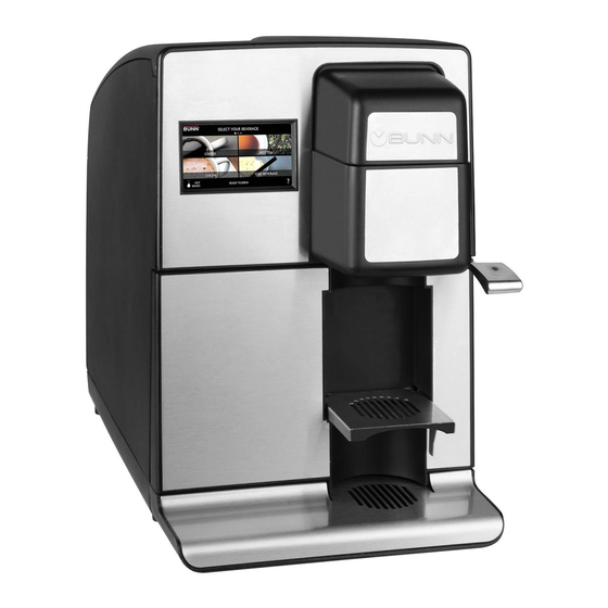 User Manuals: Bunn My Cafe MCO Single Serve Brewer