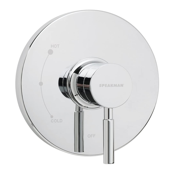 Speakman CPT-1000-P Installation Instructions