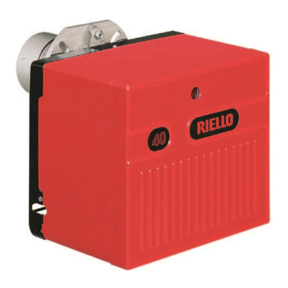 Riello G10 Installation, Use And Maintenance Instructions