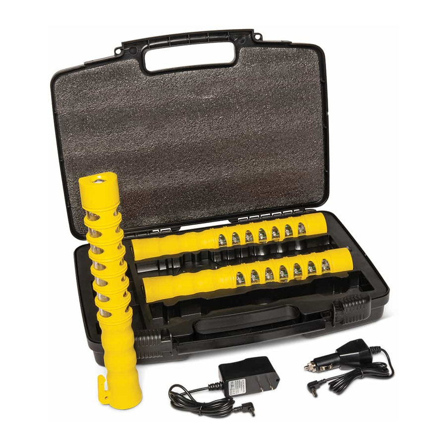 Aervoe Baton Traffic Flare Kit Operating Instructions