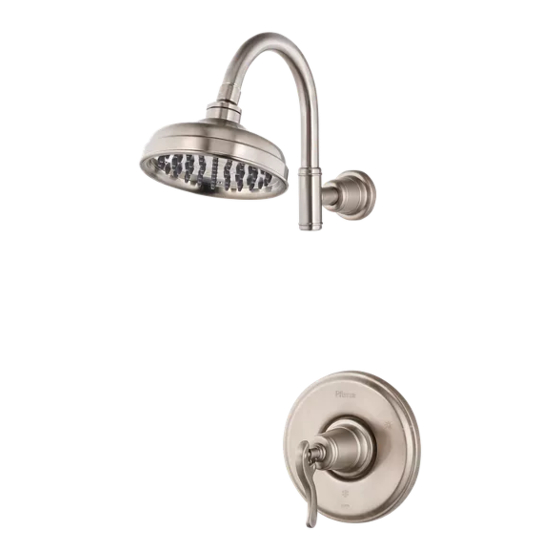 Pfister Ashfield G89-XYP Maintenance & Care Manual