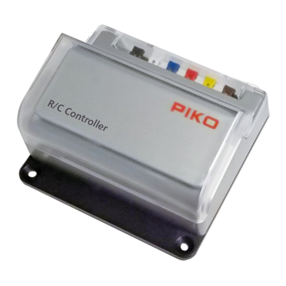 PIKO 35028 - R/C Analog Power Set Quick Start Manual