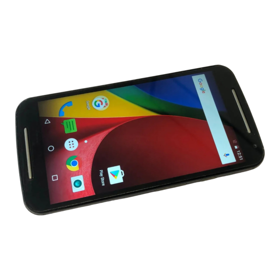 Motorola Moto G 2nd generation Manual