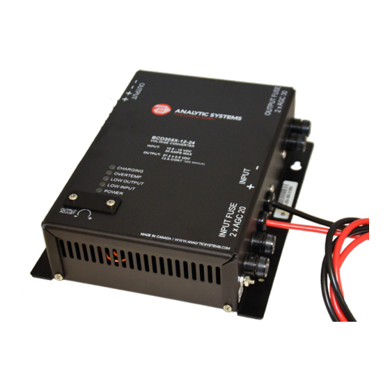 Analytic Systems BCD305 Series Installation & Operation Manual