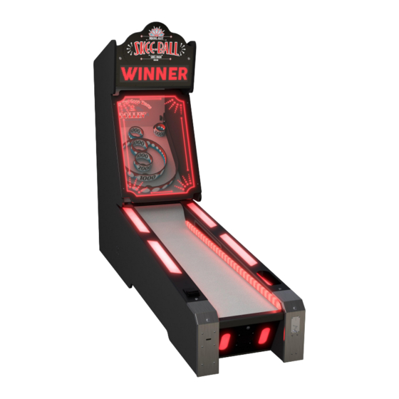 Bay-Tek Skee-Ball Glow 22 Service Manual