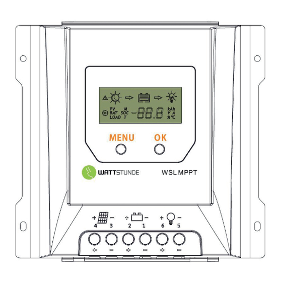 wattstunde WSL 10.45 MPPT Manual