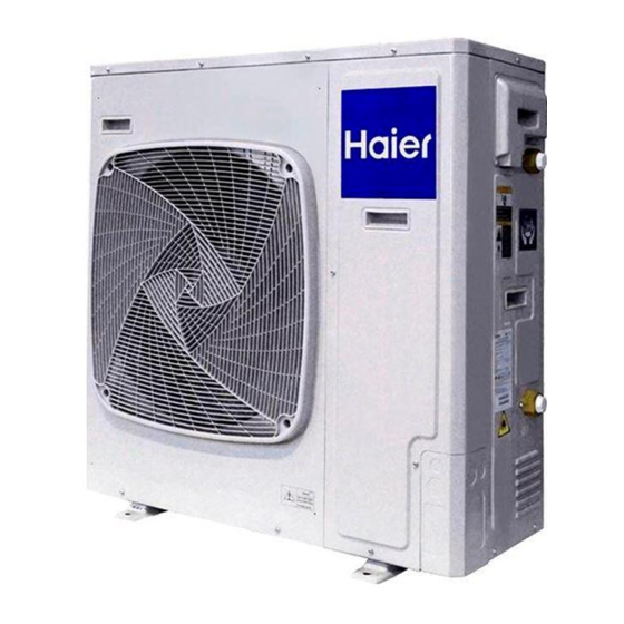 Haier Super Acqua AU052FYCRA(HW) Installation Manual