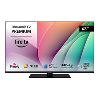 Panasonic TV-43W80AEY Operating Instructions Manual