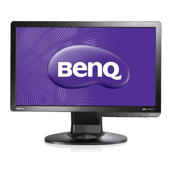 BenQ G615HDPL User Manual