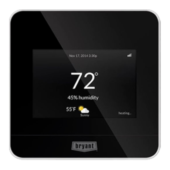 Bryant Housewise Quick Start Manual