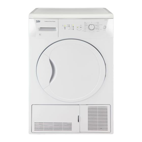 Beko DCU 8230 User Manual