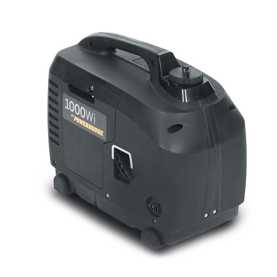 Powerhouse 1000Wi Quick Start Manual