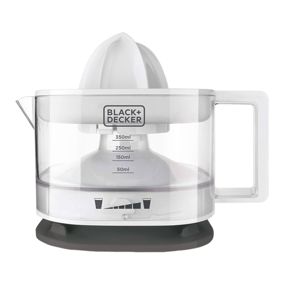 Black+Decker BXCJ25E Manual