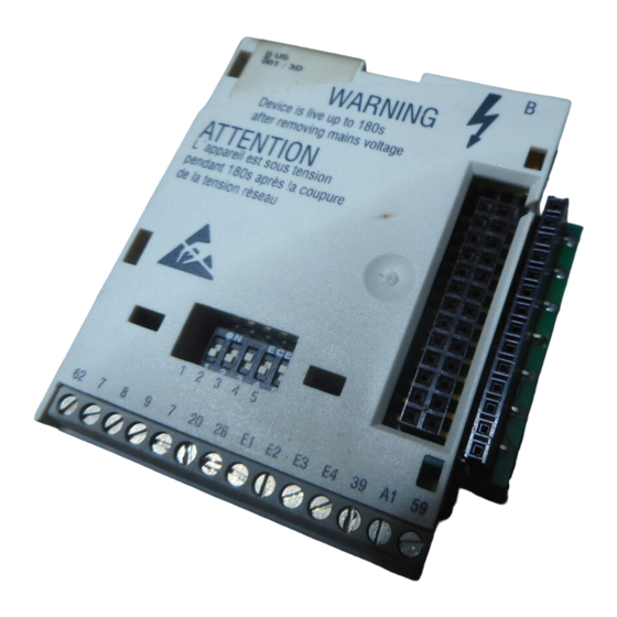 Lenze E82ZAFBC001 BUS FIF Module Manuals