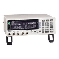 Hioki IM3590 Communication Instruction Manual